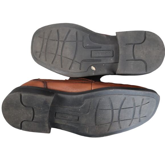 Dockers Mens Pro Style Slip On Loafers Size 8 Brown Leather All Motion Comfort - Picture 8 of 8